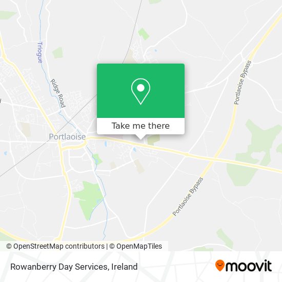 Rowanberry Day Services map