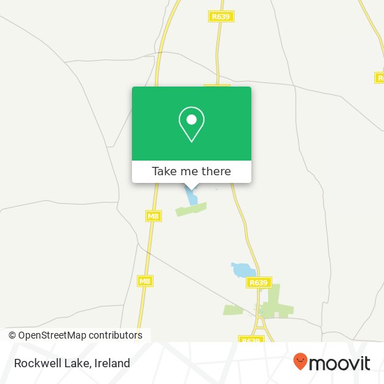 Rockwell Lake map