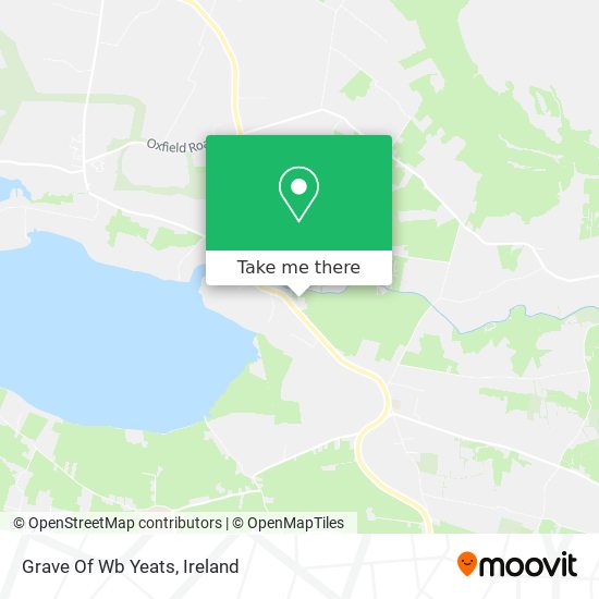 Grave Of Wb Yeats map