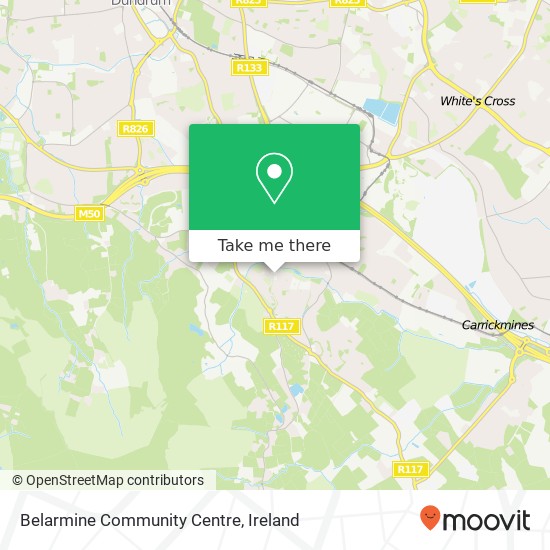 Belarmine Community Centre map