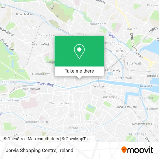Jervis Shopping Centre map