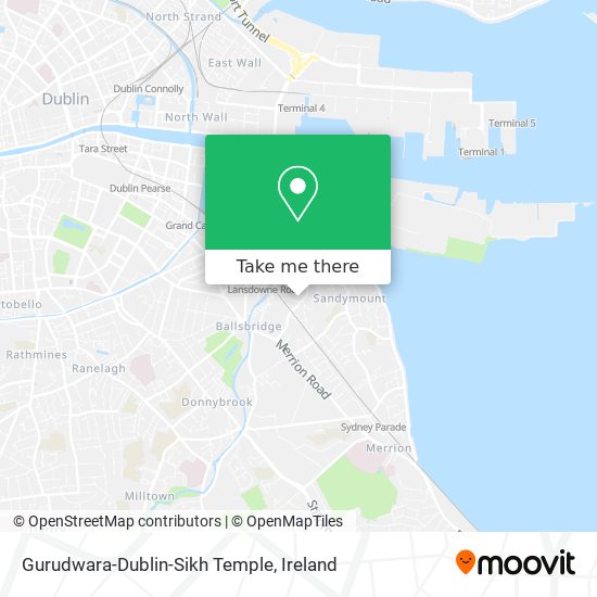 Gurudwara-Dublin-Sikh Temple map