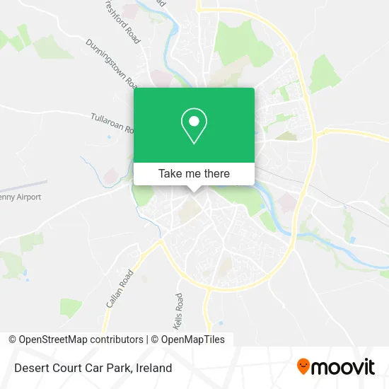 Desert Court Car Park map