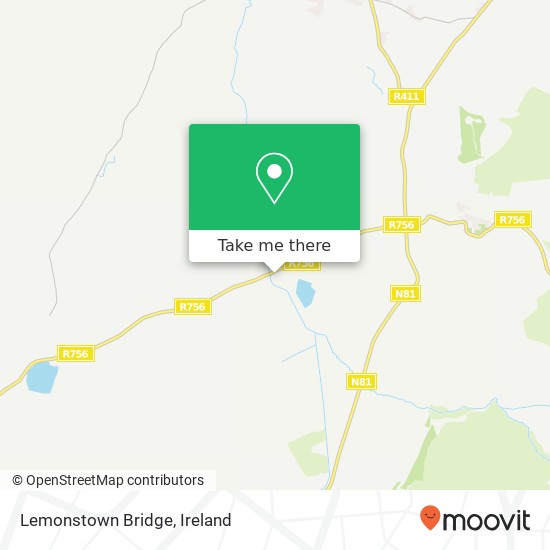 Lemonstown Bridge map