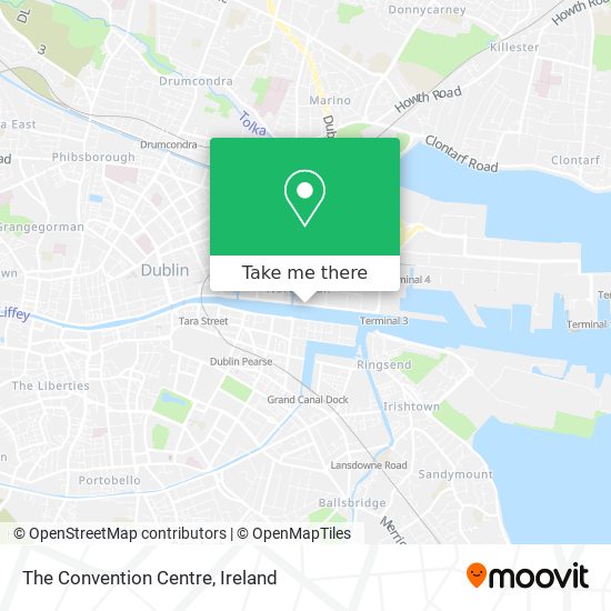 The Convention Centre map