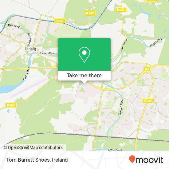 Tom Barrett Shoes map
