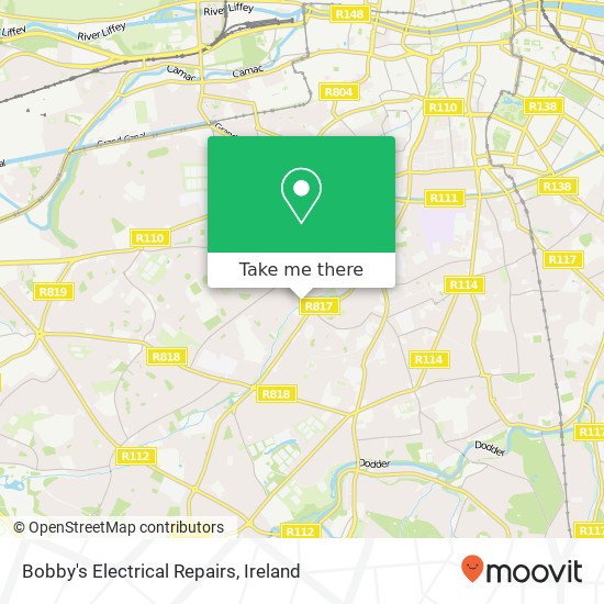 Bobby's Electrical Repairs map