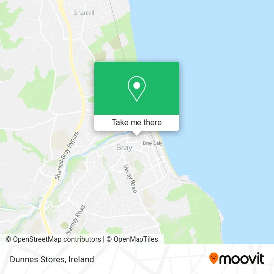 Dunnes Stores map