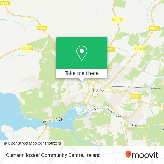 Cumann Iosaef Community Centre plan