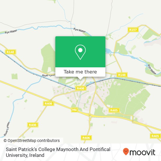 Saint Patrick's College Maynooth And Pontifical University plan