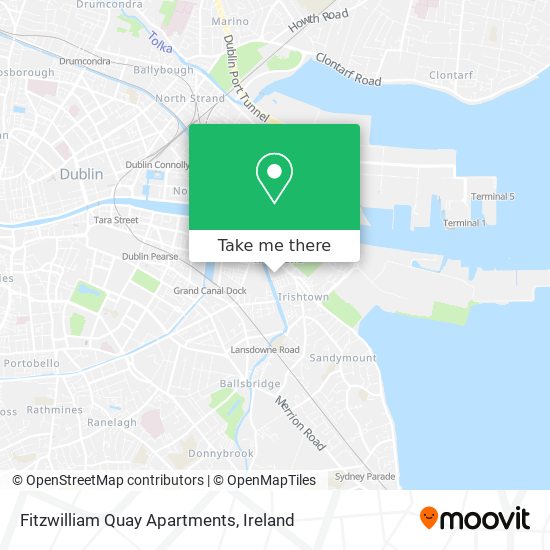 Fitzwilliam Quay Apartments map