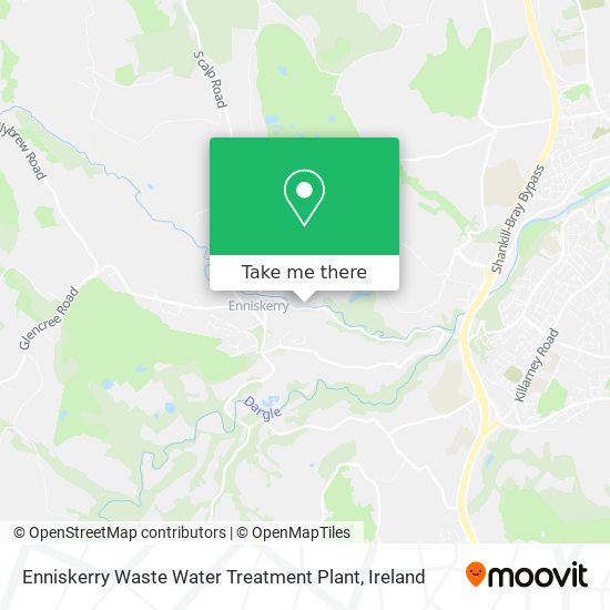 Enniskerry Waste Water Treatment Plant map