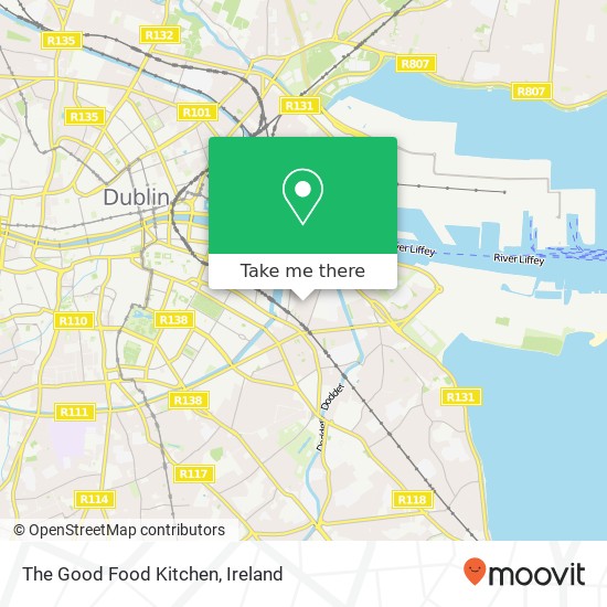 The Good Food Kitchen map