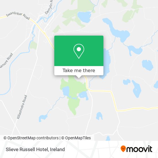 Slieve Russell Hotel map