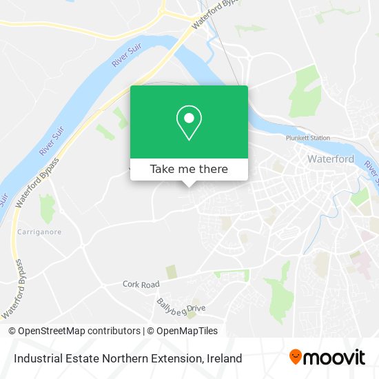 Industrial Estate Northern Extension map