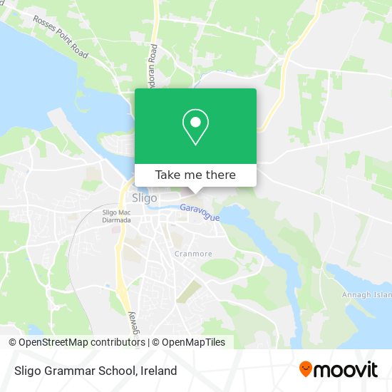 Sligo Grammar School map