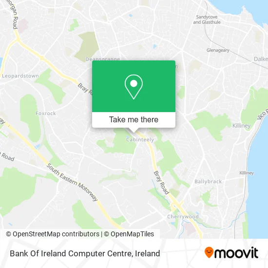 Bank Of Ireland Computer Centre map
