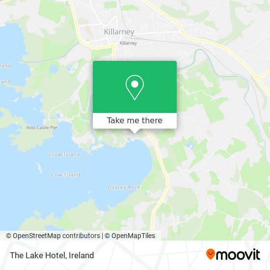 The Lake Hotel map