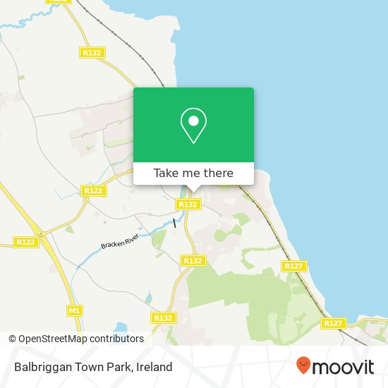 Balbriggan Town Park map