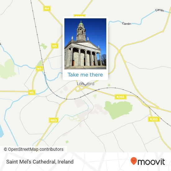 Saint Mel's Cathedral map