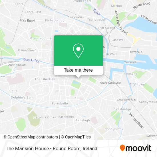 The Mansion House - Round Room map