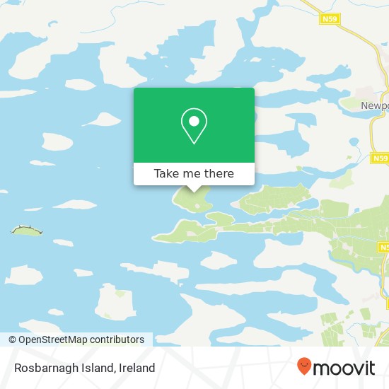 Rosbarnagh Island plan