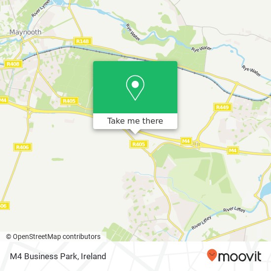 M4 Business Park map