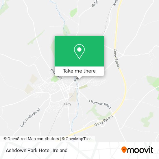 Ashdown Park Hotel map