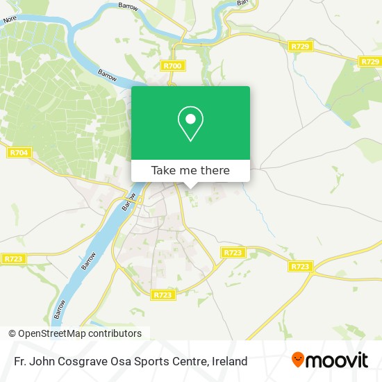 Fr. John Cosgrave Osa Sports Centre map