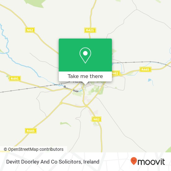 Devitt Doorley And Co Solicitors map