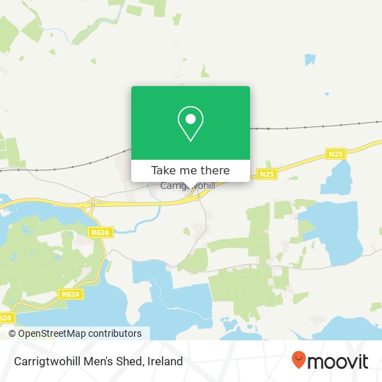 Carrigtwohill Men's Shed map