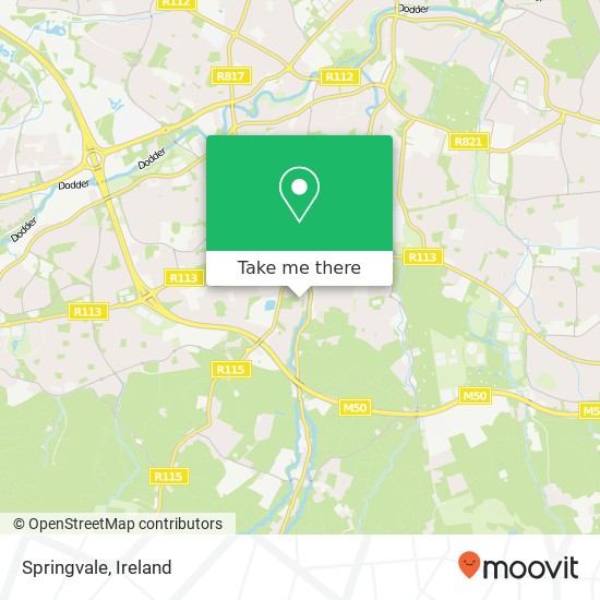 Springvale map