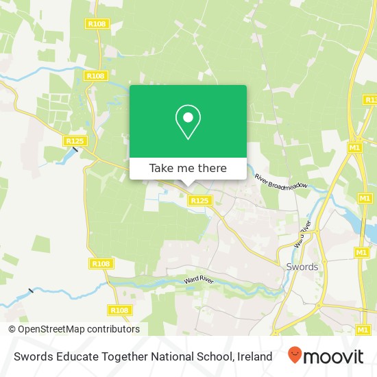 Swords Educate Together National School map