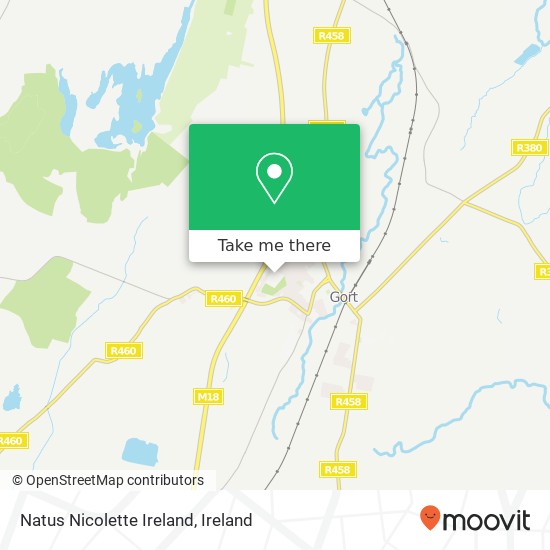 Natus Nicolette Ireland map