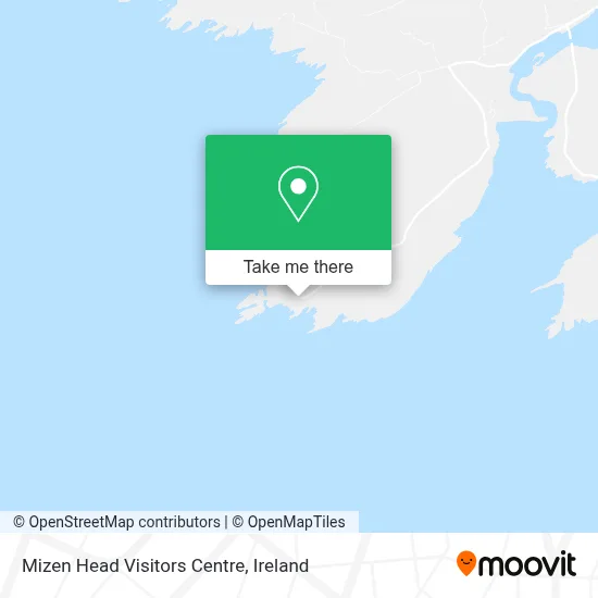 Mizen Head Visitors Centre map