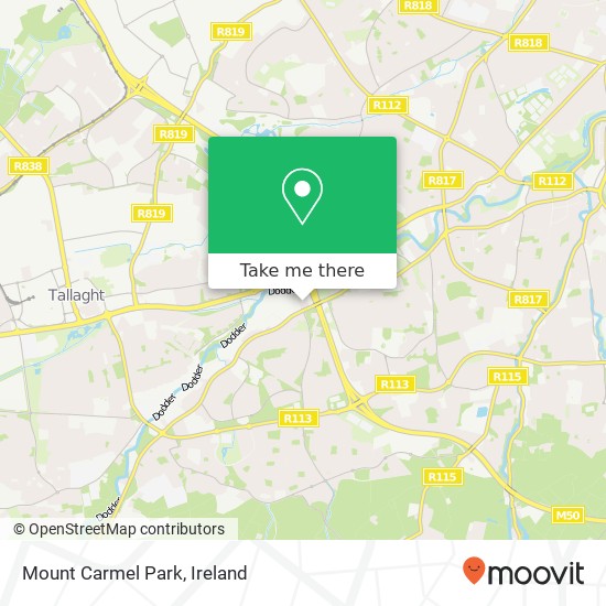 Mount Carmel Park map