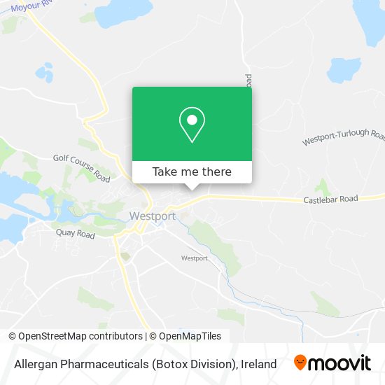 Allergan Pharmaceuticals (Botox Division) map