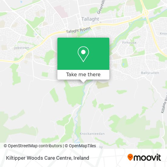 Kiltipper Woods Care Centre map