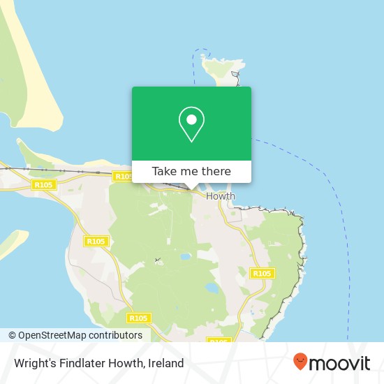 Wright's Findlater Howth map