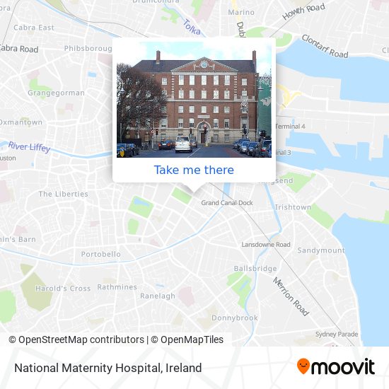 National Maternity Hospital map