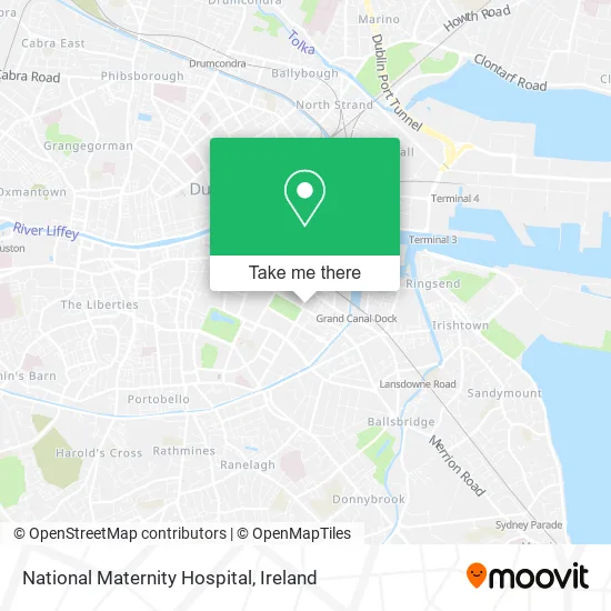 National Maternity Hospital map