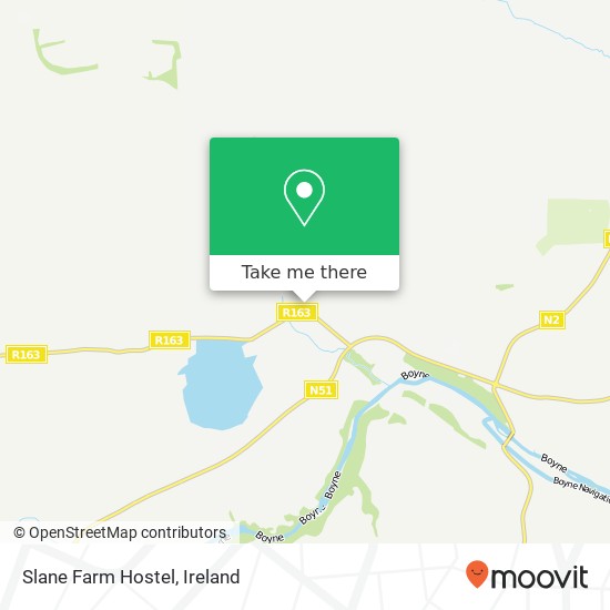 Slane Farm Hostel map