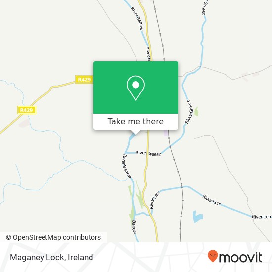 Maganey Lock map