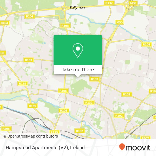 Hampstead Apartments (V2) map