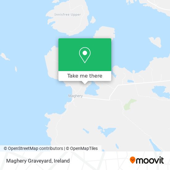 Maghery Graveyard map