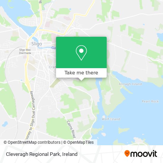 Cleveragh Regional Park map