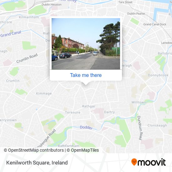 Kenilworth Square map