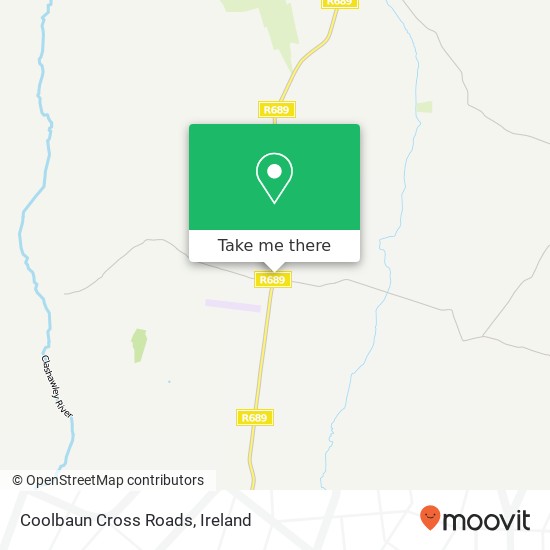 Coolbaun Cross Roads map