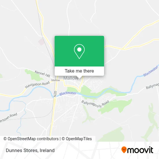 Dunnes Stores map