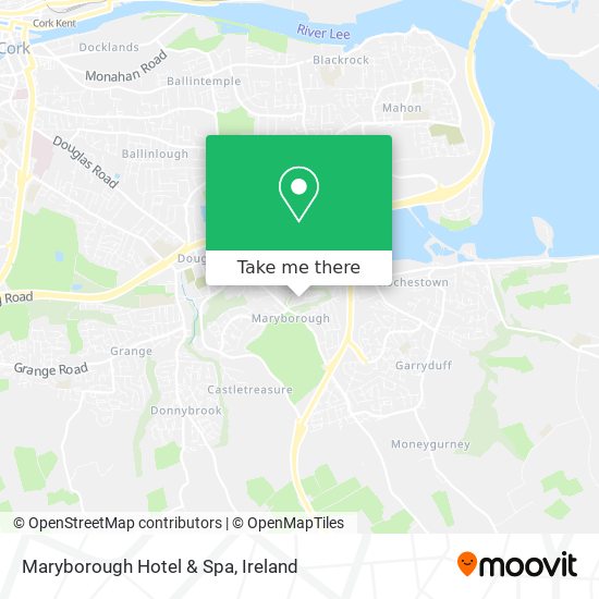 Maryborough Hotel & Spa map